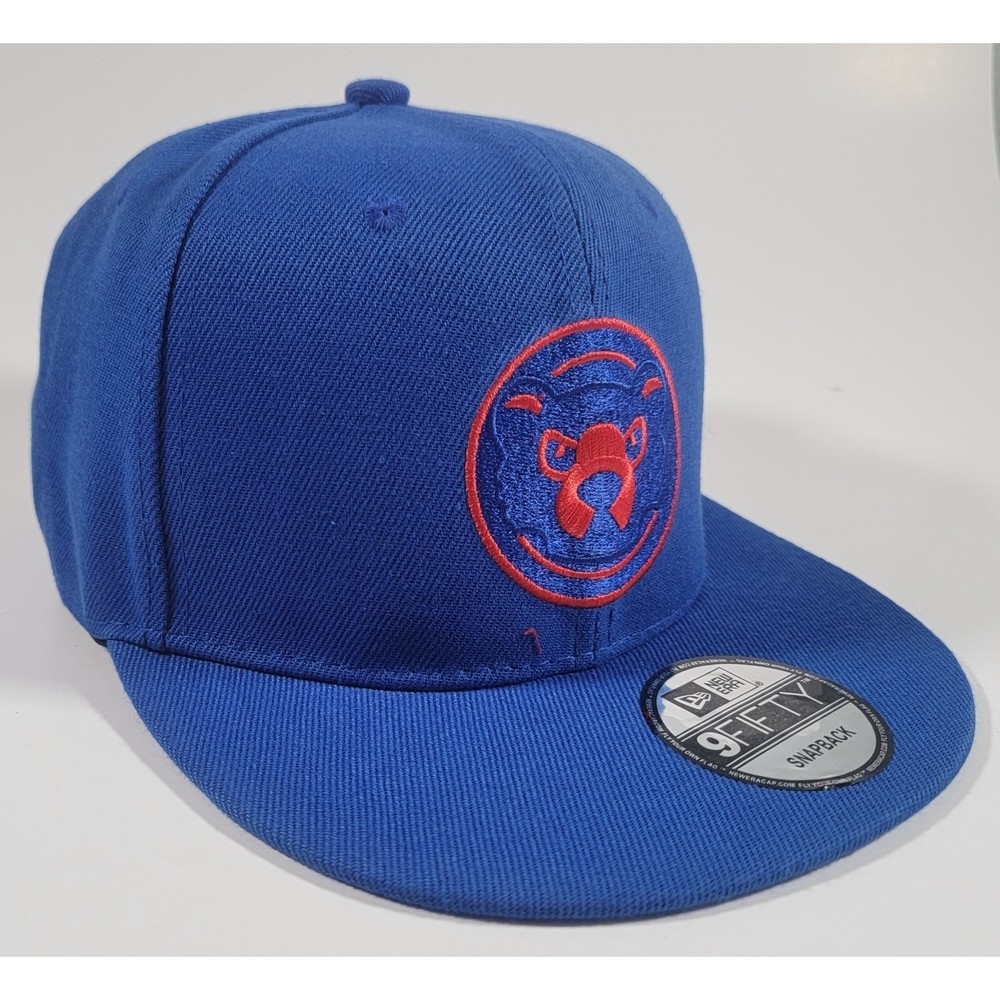 Chicago Cubs New Era 9FIFTY Snapback Baseball Cap MLB Hat Logo Under Vis…